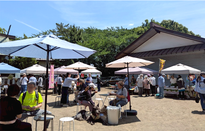 水曜ぽかぽかマルシェ 川口ふじこ 茅ヶ崎市